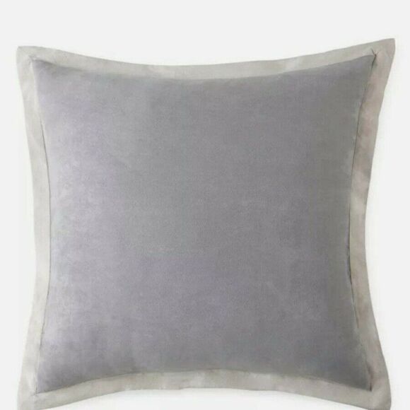 Home Expressions Euro pillow Sham JCPenney's Gray cover - Picture 1 of 4